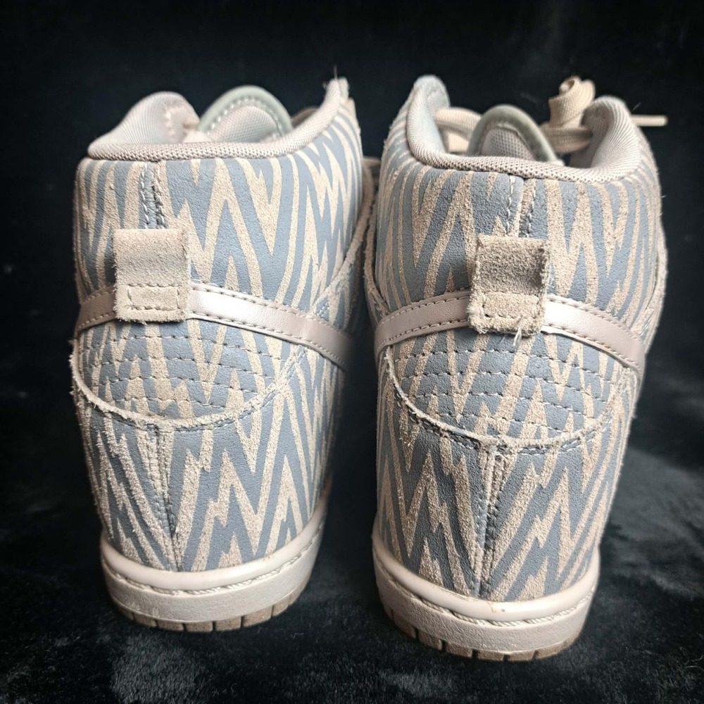 Nike Dunk Sky Hi Women's Size 6 Hidden Wedge Brown Sneakers Shoes 543258-003 - Picture 9 of 11